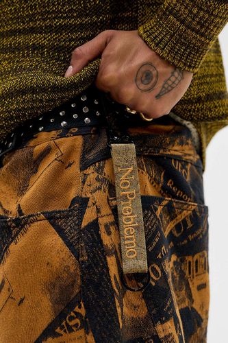 Camo Mini Carabiner Keyring en taille: TAILLE UNIQUE - No Problemo - Modalova