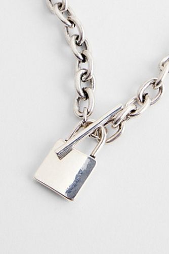 Lock Chain Pendant Choker Necklace en taille: TAILLE UNIQUE - Silence + Noise - Modalova