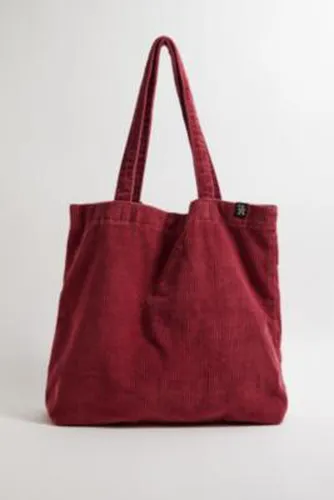 Sac Fourre-Tout en Velours Côtelé Rouge en taille: TAILLE UNIQUE - Ayker - Modalova