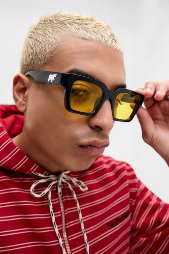 Lunettes de soleil Max noires et jaunes en taille: TAILLE UNIQUE - CHPO - Modalova