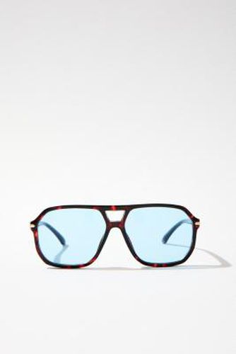 Lunettes de soleil UO Frank écaille par en taille: TAILLE UNIQUE - Urban Outfitters - Modalova