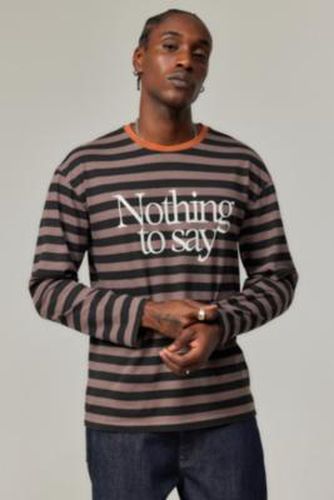 T-shirt à manches longues UO Rien à dire par en taille: XS - Urban Outfitters - Modalova