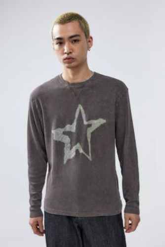 UO - T-shirt en maille gaufrée Rust Star par en taille: Small - Urban Outfitters - Modalova