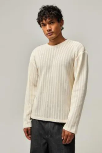 Haut en maille pointelle UO par en taille: G - Urban Outfitters - Modalova