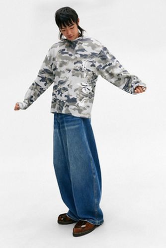 T-shirt camouflage gaufré UO Exclusive en taille: Large - Ed Hardy - Modalova