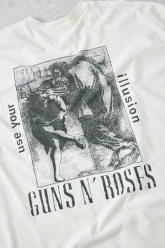 UO T-shirt écru Guns N' Roses par en taille: 2XS - Urban Outfitters - Modalova