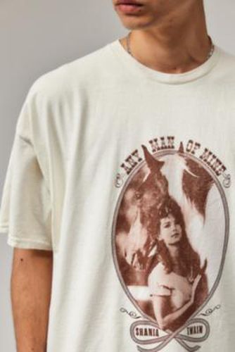 T-shirt UO Shania Twain par en Blanc taille: 2XS - Urban Outfitters - Modalova