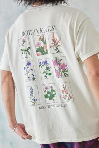 UO - T-shirt écru Botanicals - Urban Outfitters - Modalova