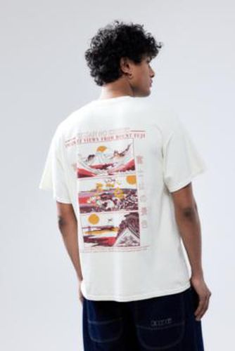 UO - T-shirt Fujisan Mountain écru par en Crème taille: 2XS - Urban Outfitters - Modalova