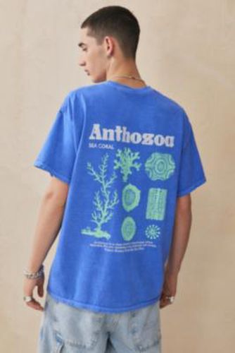 UO - T-shirt Anthozoa bleu par taille: Small - Urban Outfitters - Modalova