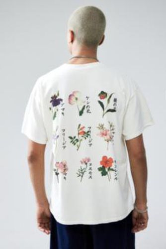 UO - T-shirt à imprimé floral multicolore par en Blanc taille: Small - Urban Outfitters - Modalova