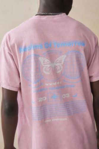 UO - T-shirt Realms Of Tomorrow rose par taille: Small - Urban Outfitters - Modalova