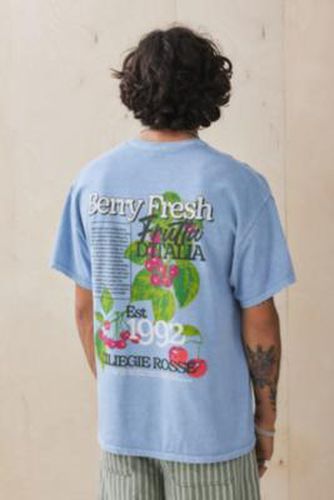 T-Shirt UO Blue Berry Fresh par en Bleu taille: Small - Urban Outfitters - Modalova