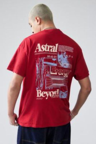 UO - T-shirt Astral Energy rouge par taille: Small - Urban Outfitters - Modalova