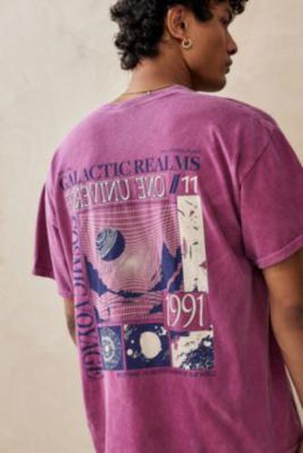 T-shirt UO Lilas Voyage Cosmique par en taille: XS - Urban Outfitters - Modalova