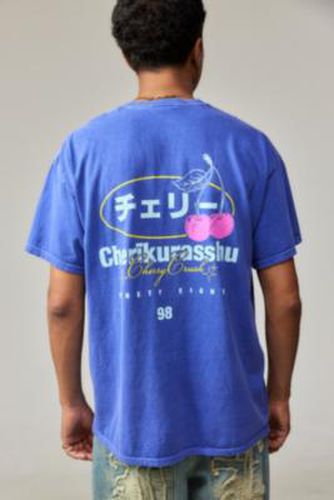 T-shirt UO Bleu Cherikurashu par en taille: XS - Urban Outfitters - Modalova
