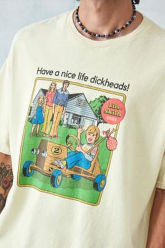 UO - T-shirt à imprimé Steven Rhodes Have A Nice Life par en taille: 2XS - Urban Outfitters - Modalova