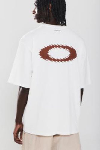 T-shirt blanc à motif ellipse brisé, exclusivité UO taille: Large - Oakley - Modalova