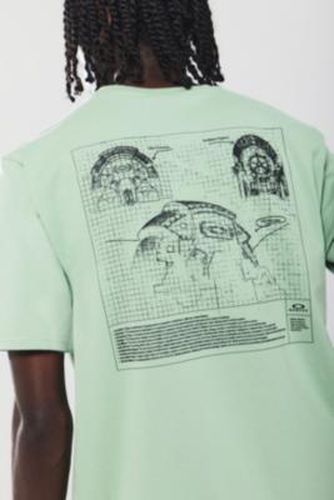 Oakley - T-shirt imprimé menthe, exclusivité UO en Vert taille: Small - Urban Outfitters - Modalova