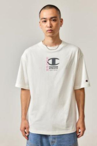 UO Exclusive Pink Japanese Pillar T-Shirt en taille: XS - Champion - Modalova