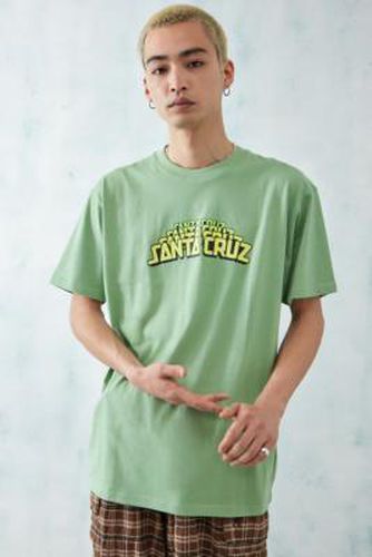 T-shirt à logo arqué vert, exclusivité UO taille: Small - Santa Cruz - Modalova