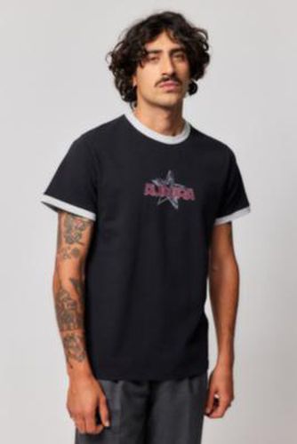 T-shirt Ringer UO Aurora par en Noir taille: XS - Urban Outfitters - Modalova