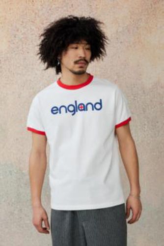 UO England Ringer T-Shirt par en White taille: Medium - Urban Outfitters - Modalova