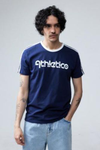 T-shirt UO Athletico Marine par en Bleu taille: Small - Urban Outfitters - Modalova
