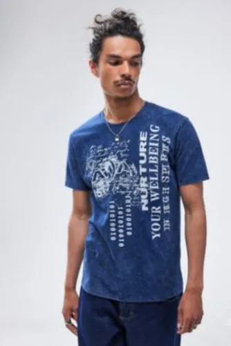 UO - T-shirt Awa Nurture par en Bleu taille: Medium - Urban Outfitters - Modalova