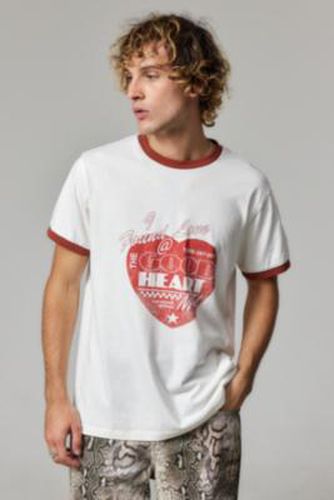 T-shirt Ringer UO Good Heart Motel par en taille: Medium - Urban Outfitters - Modalova