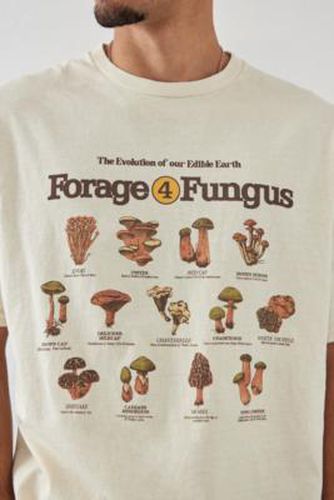 UO - T-shirt écru Forage For Fungus - Urban Outfitters - Modalova