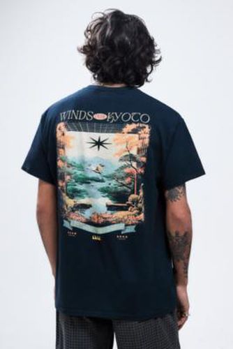 UO - T-shirt Winds Of Kyoto noir par taille: 2XL - Urban Outfitters - Modalova