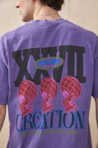 UO - T-shirt XXVII Creation par en Violet taille: XS - Urban Outfitters - Modalova