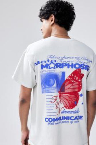 UO - T-shirt Metamorphis écru par en taille: Medium - Urban Outfitters - Modalova