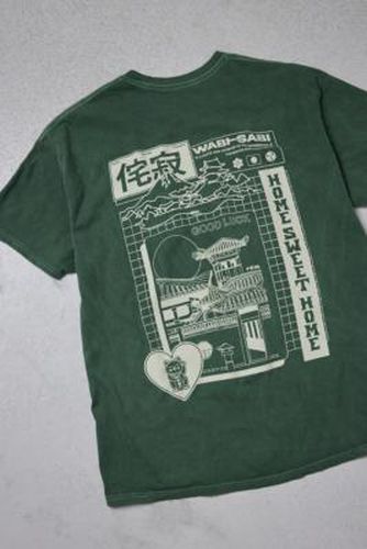 UO - T-shirt Wabi-Sabi vert foncé par taille: 2XS - Urban Outfitters - Modalova