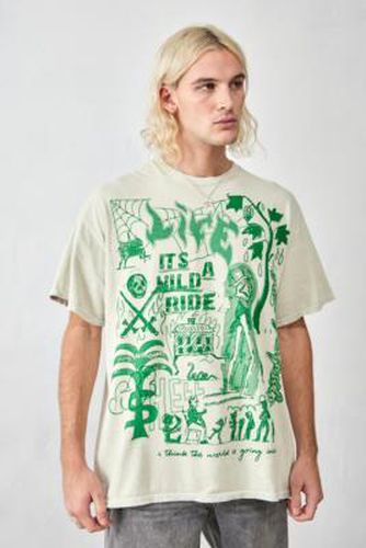 UO - T-shirt Wild Ride écru par en Crème taille: Small - Urban Outfitters - Modalova