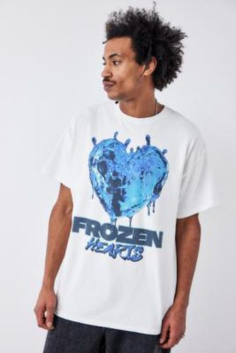 UO - T-shirt Frozen Hearts écru par en taille: Small - Urban Outfitters - Modalova