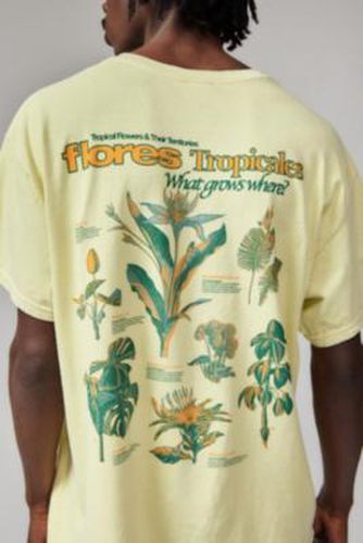 T-Shirt UO Flores Tropicales par en taille: TTP - Urban Outfitters - Modalova