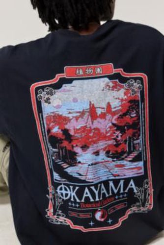 T-shirt UO Noir Okayama par taille: XS - Urban Outfitters - Modalova