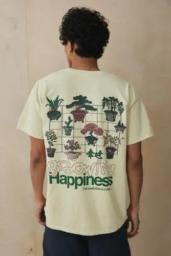 UO - T-shirt Growing Happiness par en Crème taille: XS - Urban Outfitters - Modalova
