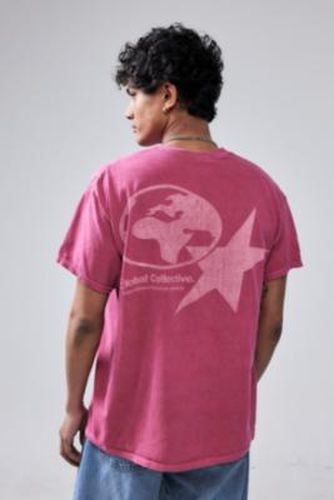 T-shirt UO Global Collective par en Rouge taille: 2XS - Urban Outfitters - Modalova
