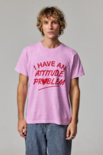 T-shirt UO J'ai Un Problème D'attitude par en taille: TTP - Urban Outfitters - Modalova