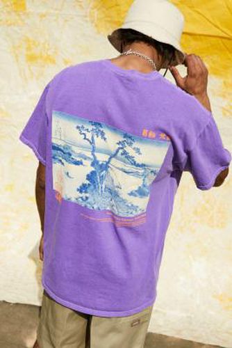 UO - T-shirt Hokusai violet - Urban Outfitters - Modalova