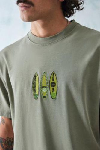 Temp Collective - T-shirt de surf Hainan vert, exclusivité UO - Urban Outfitters - Modalova