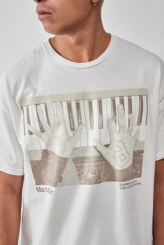 UO - T-shirt avec photo de piano Mac Miller blanc par taille: XS - Urban Outfitters - Modalova