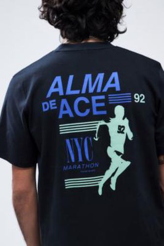 T-shirt NYC Marathon, exclusivité UO en Noir taille: Small - Alma de Ace - Modalova