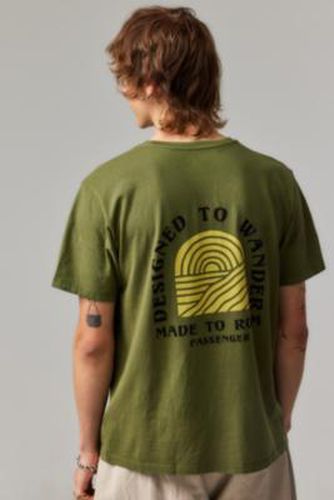 T-shirt Kaki Coucher de Soleil taille: Medium - Passenger - Modalova