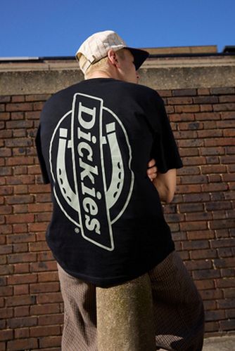 UO Exclusive T-shirt noir en fer à cheval en taille: Small - Dickies - Modalova