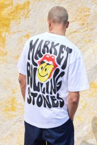 T-shirt - Market X Smiley X The Rolling Stones - Modalova