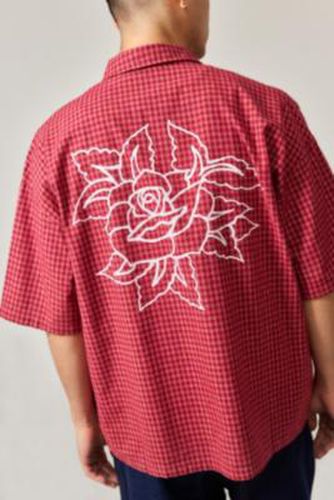 UO Exclusif Chemise à Carreaux Rose taille: Medium - Ed Hardy - Modalova